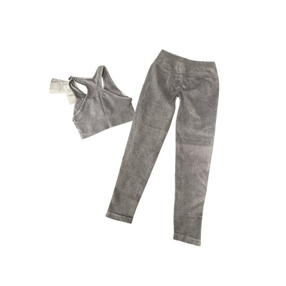 New Bombshell Mineral Seamless Leggings Women's Medium in Lunar Gray		SW223 - Picture 5 of 5